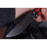 Нож бабочка MR BLADE MADCAP BLACK RED MB019