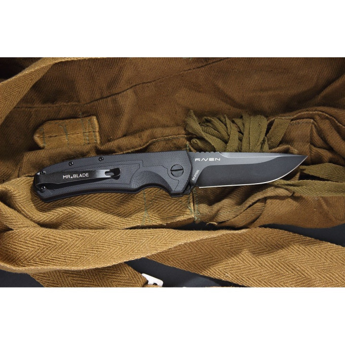 Нож MR BLADE RAVEN BLACK MB051