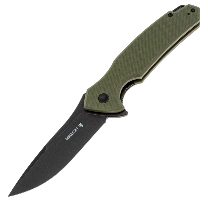 Нож складной MR BLADE HELLCAT MINI (VG10 BSW, G10 Olive) MB901-V10BSW/G10OD